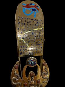 Egyptian Musical Sistrum: Handcrafted Ancient Instrument - Image 9