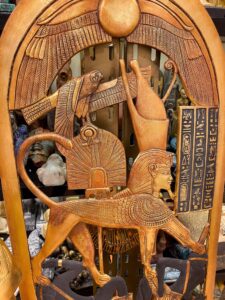 King Tutankhamun Ceremonial Shield Replica: Rare Egyptian Collection - Image 9