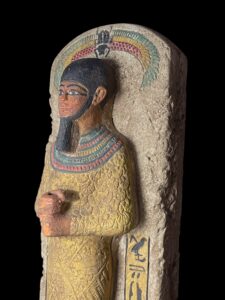 Rose & Black Granite God Ptah Statue: Egyptian Decor Replica - Image 9