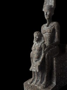 Egyptian God Amun Statue: Museum Replica, Creator God - Image 9