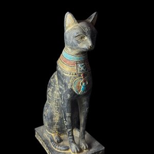 Ancient Egyptian Goddess Bastet statue, Home decor statues made in Egypt - Image 9