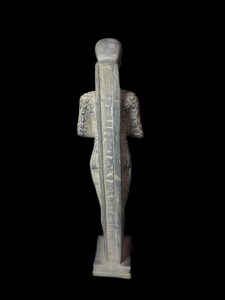 Handcrafted God Ptah Statue: Rose & Black Granite Replica - Image 9