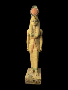 Manifest Handmade Goddess Hathor Statuette , Statue for the Egyptian Goddess Venus - Image 9