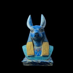 Egyptian God Anubis Stone Statue - Handmade Ancient Egypt Decor - Image 10