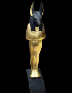 22" Museum Egyptian God Anubis Statue Figurine - Image 10