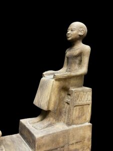 Egyptian Mythology Statue: Knowledge Transfer Scene, Made in Egypt - Image 10