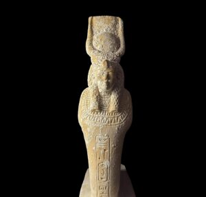 Handcrafted Cobra Goddess Hathor Statue: Egyptian Protection Artifact - Image 10
