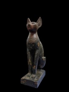 Granite Bastet Cat Statue: Egyptian Decor Made in Egypt - Image 10