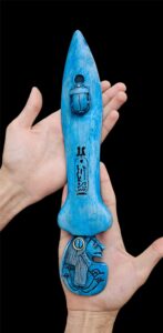 Egyptian Goddess Sekhmet Statue: Ancient Lion Goddess with Sobek Inscription - Image 10