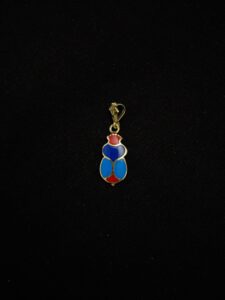 Egyptian Scarab pendant necklace, The decorative Good luck scarab in Ancient Egypt. - Image 10