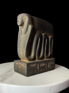 Divine Transformation statue, Handcrafted Cobra Goddess with the Head of Egyptian Goddess Isis for Ultimate Protection - Image 10