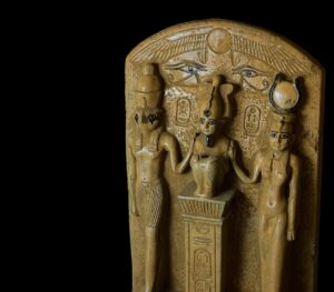 Triad of Osorkon: Osiris, Isis, & Horus - Image 10