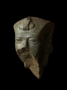 head of King Senusret III made of Rare stone - Image 10
