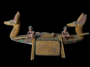 Egyptian Museum Ship: Royal Coffin Memorial Procession Replica - Image 10