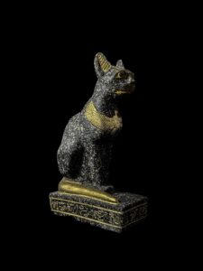 Ancient Egyptian Goddess Bastet statue, Home decor statues made in Egypt - Image 10