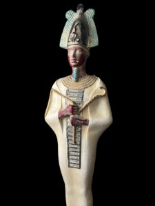 Basalt Egyptian God Osiris Statue: Unique Statuette - Image 10
