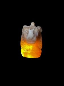 Hand-Carved Agate Sekhmet Pectoral - Egyptian Goddess Pendant - Image 10