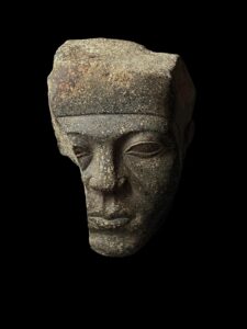 head of King Senusret III made of Rare stone - Image 10