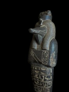 Egyptian God Sobek Statue: Nile God Ushabti - Image 10