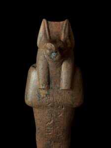 Stone Egyptian God Anubis Statue: Jackal God of Afterlife - Image 10