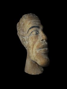 Handmade Egyptian King Akhenaton Statue: Solid Stone Sculpture - Image 10