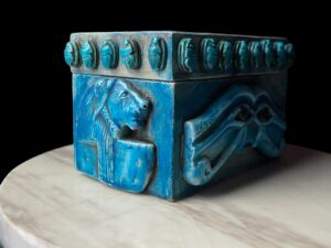 Egyptian Goddess Sekhmet Box: Eye of Horus, Scarab Beetle Symbol - Image 10