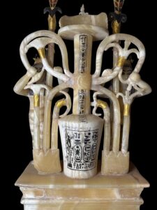 Alabaster Perfume Vase: Tutankhamun Replica - Image 10