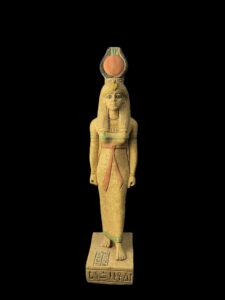Manifest Handmade Goddess Hathor Statuette , Statue for the Egyptian Goddess Venus - Image 10